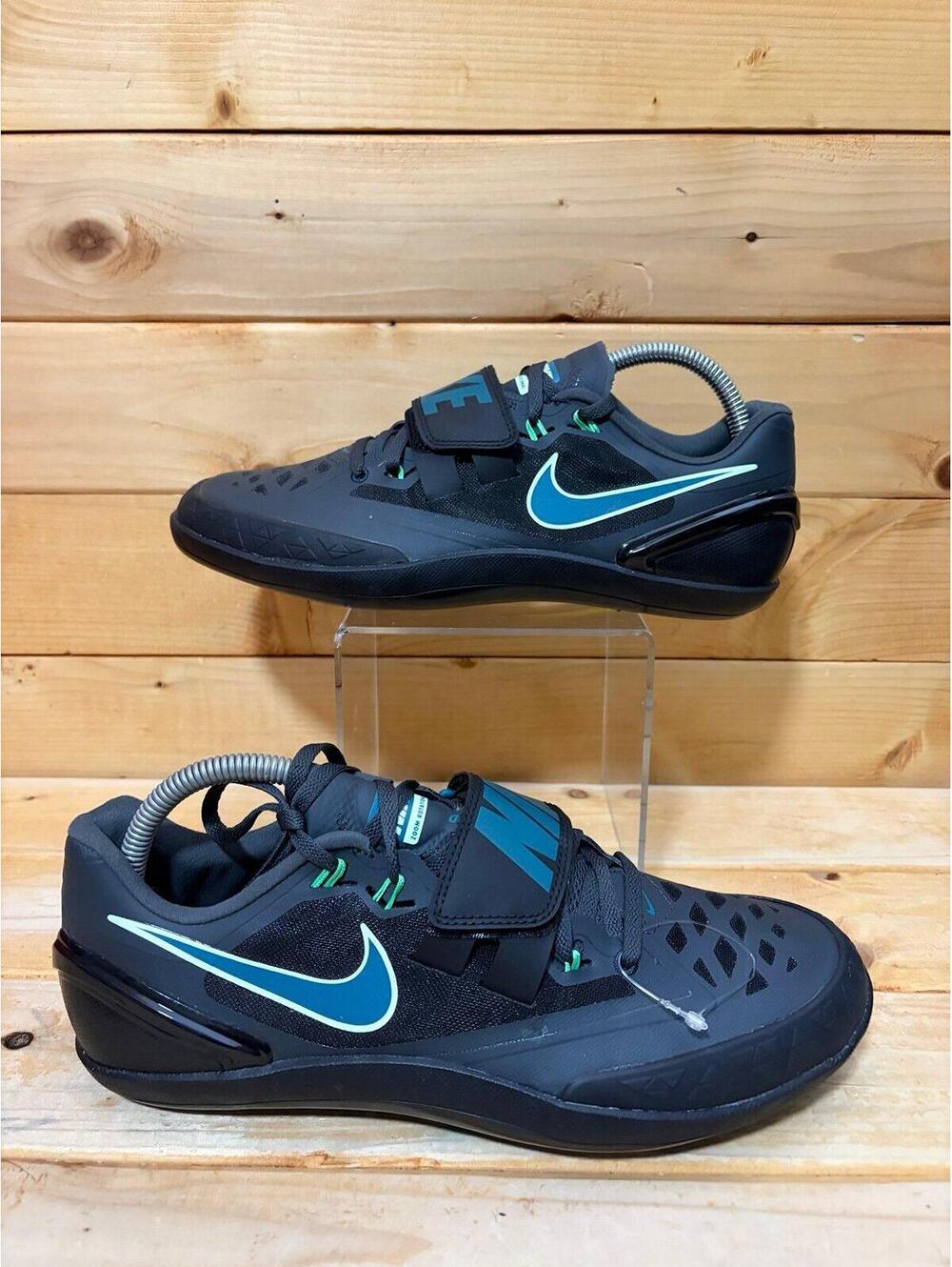 Nike Zoom Rotational 6 Black Track Field Throwing Shoes FZ9606 001 Mens Size 8.5